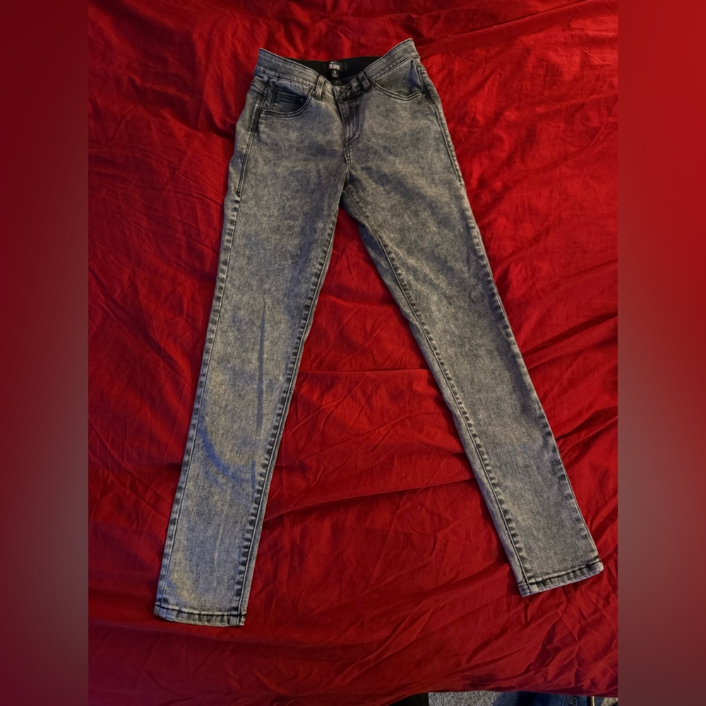 Acid Wash Charcoal Women's Jeans
